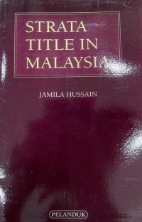Strata title in malaysia