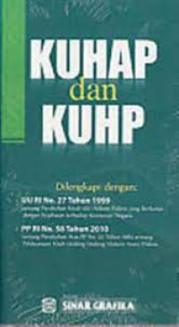 KUHAP dan KUHP