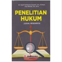 Penelitian hukum = Legal Research