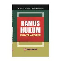 Kamus hukum kontemporer