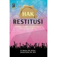 Hak restitusi terhadap korban tindak pidana perdagangan orang