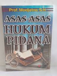 Asas-asas hukum pidana