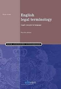 English legal terminology