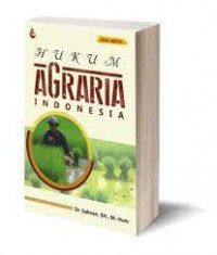 Hukum agraria Indonesia