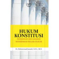 Hukum konstitusi : pandangan dan gagasan modernisasi negara hukum