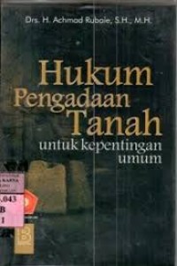 Hukum pengadaan tanah untuk kepentingan umum