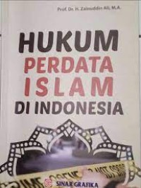 Hukum perdata Islam di Indonesia