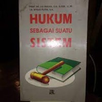 Hukum sebagai suatu sistem