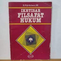 Ikhtisar filsafat hukum