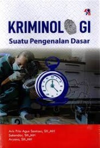 Kriminologi : suatu pengenalan dasar