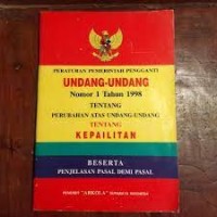 Peraturan pemerintah pengganti undang-undang nomor 1 tahun 2016 tentang perubahan kedua atas undang-undang R,I nomor 23tahun 2002 tentang perlindungan anak