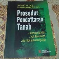 Prosedur pendaftaran tanah