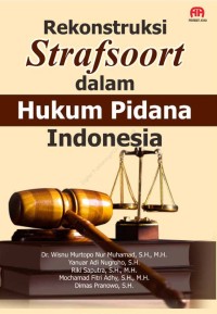 Rekonstruksi strafsoort dalam hukum pidana indonesia