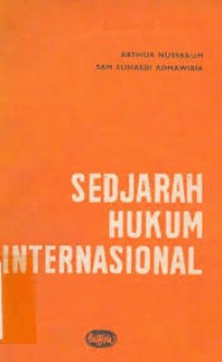 Sedjarah hukum internasional