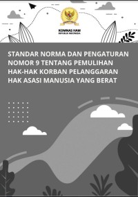 standar norma dan pengaturan nomor 9 tentang pemulihan