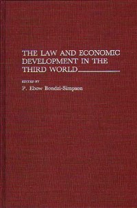 The law and economic development in the third world