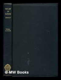 The law of nations : an introducion to the international law of peace