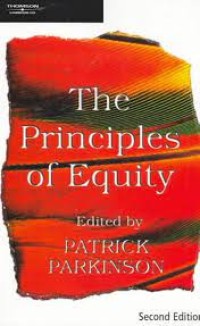 The principles of equity