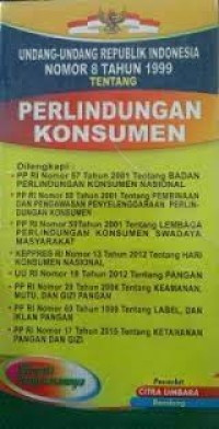 Undang-undang RI no. 8 tahun 1999