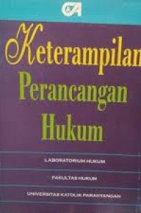 Keterampilan perancangan hukum