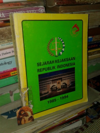 Sejarah Kejaksaan Republik Indonesia (1985-1994)